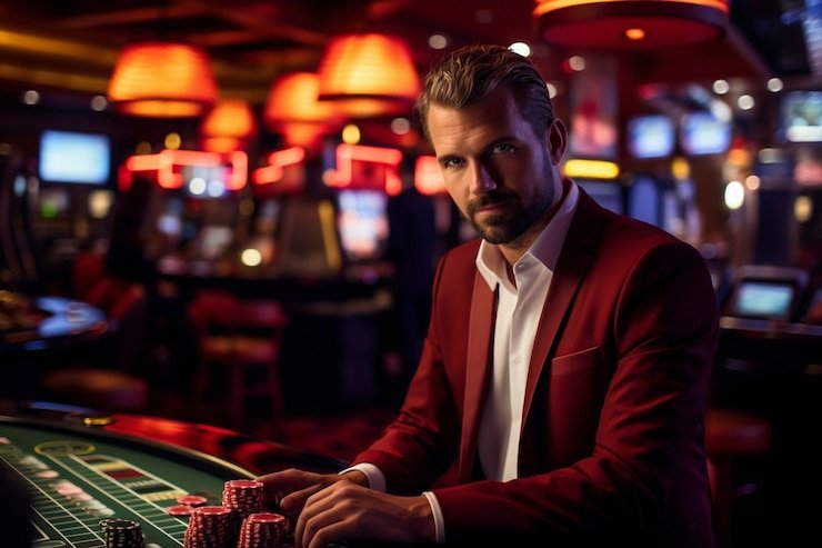 Tampilan permainan roulette live di 22bet dengan dealer profesional